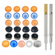 US Implant Locator Core Tool Retention Male Caps Metal Housing 0.8Lb 1.2Lb 2.4Lb