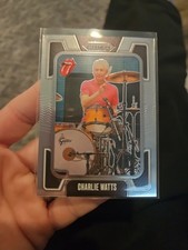 Charlie Watts 2025 Rolling Stones Panini Prizm Silver Base #23 PACK FRESH 