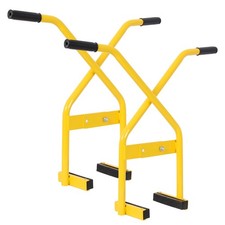 2Pcs Steel Curb Stone Tongs, Heavy Duty Concrete Block Lifting Gripping Pliers