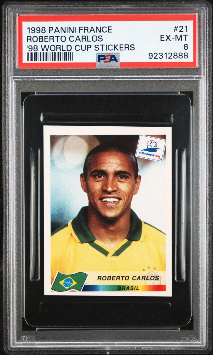 Preços baixos em Cartões colecionáveis de futebol 1998 Panini