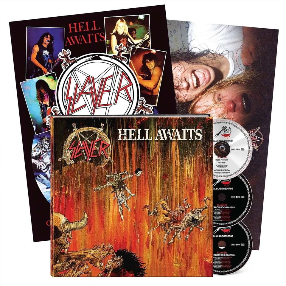 Slayer Hell Awaits (40th Anniversary Edition) (CD) Box Set - Photo 1/1