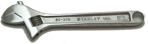 Stanley 8" Crescent Adjustable Wrench Model 85-338 Made in USA Lightly Used
