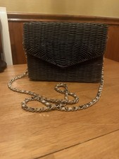 Gorgeous Zara Trafaluc Wicker/ rattan Black P...