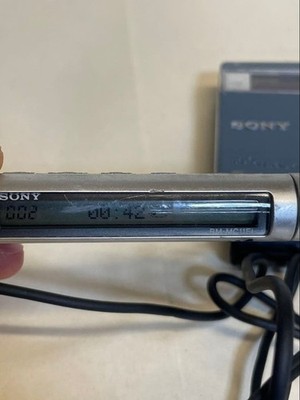 SONY MZ-N910 silver MD Walkman Player Recorder Excellent Tested