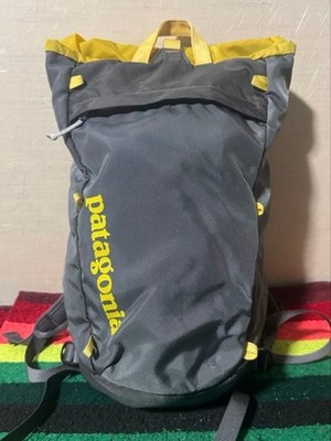 Patagonia Linked Pack 16L Backpack Gray Yellow Outdoor Discontinued Rare