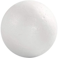 (TG. diam: 6) Creativ - Sfere in polistirolo da 6 cm, 50 pz - NUOVO