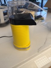 Máquina para hacer palomitas de maíz rojas de aire caliente sin necesidad de aceite taza y tapa