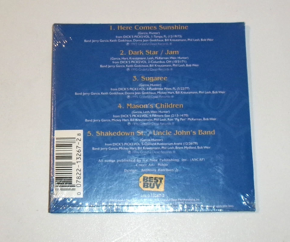 A Glimpse Of The Vault - Grateful Dead (CD 1996) Brand New Sealed Promo CD - Image 4 of 4