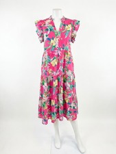 Entro Making Your Own Luck Floral Dress Pink