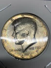 1969-D Kennedy Half Dollar, 40% Silver, Natural Toned