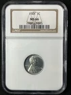 1943  1C  Lincoln Wheat One Cent NGC MS66   1758569-013