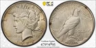 1928 Silver Peace Dollar PCGS Secure AU Details Cleaned KEY DATE TrueView