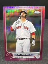 2022 Topps Chrome - J.D. Martinez #67 Pink Refractor Red Sox