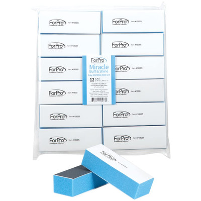 Forpro Professional Collection Miracle Buff & Shine - Grey 400/White 4000 Grit-