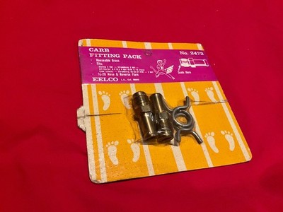 Vintage EELCO   STROMBERG / HOLLY / ROCHESTER  CARB BRASS ADPT  FOR 4 BARREL