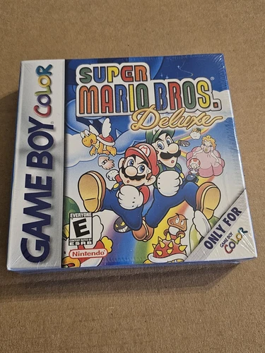 Super Mario Bros. Deluxe Nintendo Game Boy Color Factory Sealed New