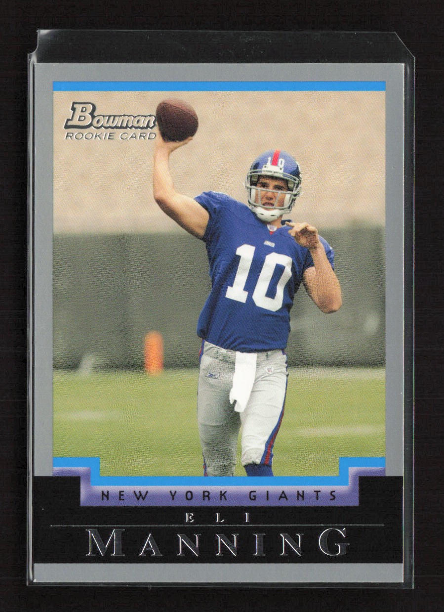 2004 Bowman #111 Eli Manning New York Giants Rookie
