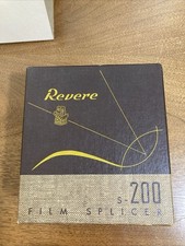 Revere S-200 Film Splicer Unopened In Original Box Vintage Movie Camera Film