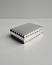 sehr sch&ouml;ne alte 835 Silber Tabatiere Deckeldose Zigarrendose - C. Hoff Schweden