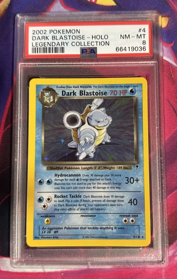 25+ Darkness Blastoise Pokémon TCG Legendary Collection Individual