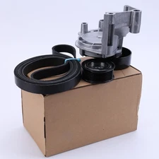 Serpentine Drive Belt Tensioner w/ Idler Pulley Component Kit for Toyota Tundra