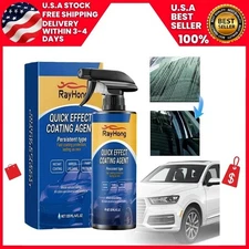 Car Coating Spray,Quick Effect Coating Agent,Car Scratch Wax Polish Spray Liquid