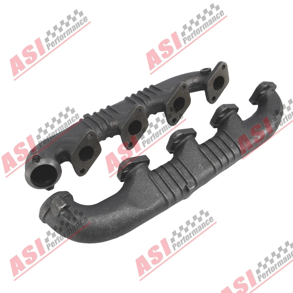 Left & Right Exhaust Manifold Kit for 03-10 2005 Ford F250 F350 E450 Super Duty - Image 4 of 4