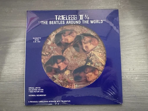 The Beatles – Timeless II 1/2 Around The World S.M.-1451 Picture Disc 45 🎵Mint