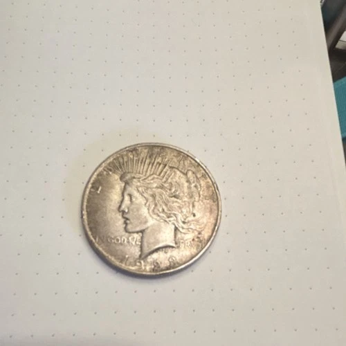 1928  Peace Dollar $1 Silver Coin Circulated Business Strike 0.9 Fineness