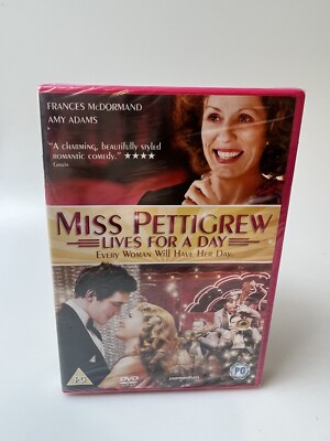 Miss Pettigrew Lives For A Day (DVD, 2008) Brand New Sealed Region 2 RARE
