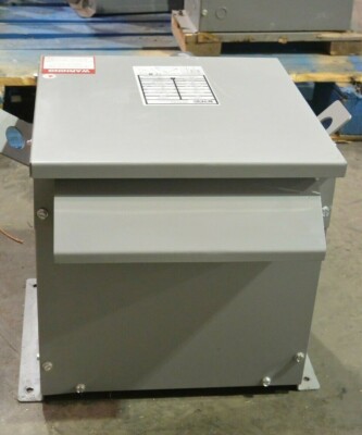 New Surplus Transfab TMC 3 KVA 3 Phase Transformer 400D to 220Y/127V