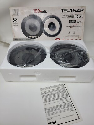 Pioneer TS-164P Dual Cone 6.5in. Car Speaker Pair New In Box