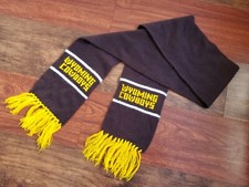 Vtg / Wyoming Cownboys / Brown w/ Yellow Tastles / Scarf