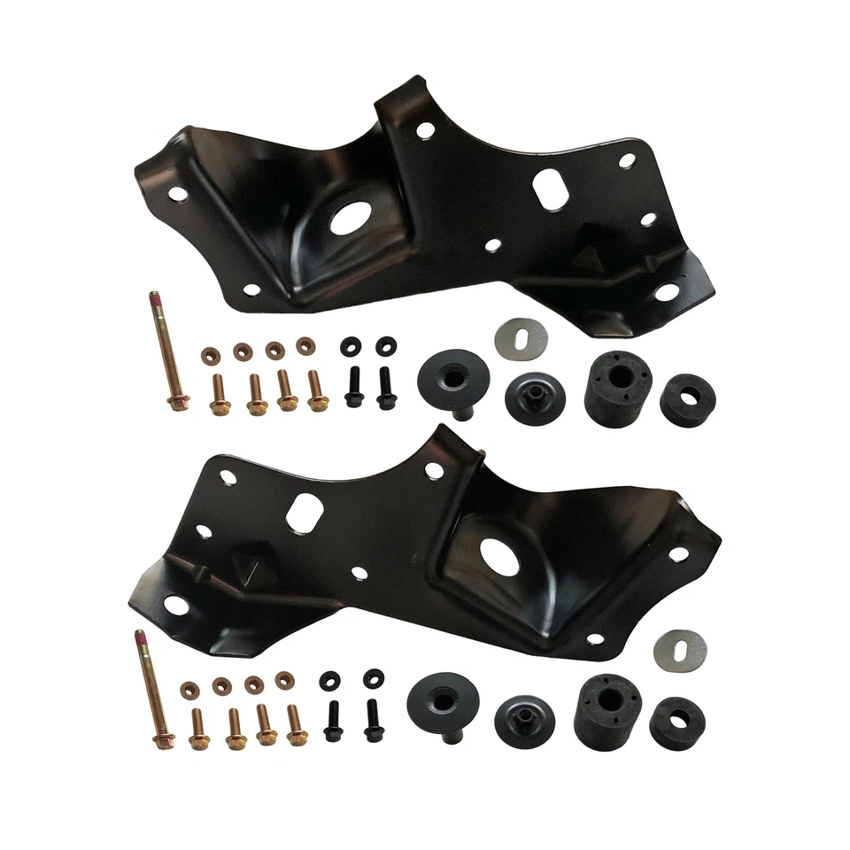 2PCS Rear Truck Cab Mount Bracket Kit Left/Right For 1986-1997 Ford Ranger - Image 3 of 3