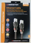 (6) Monster Ethernet Cables - Advanced High Speed Data Cable - 3 Meter/9.84 Feet