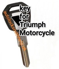 Key For Triumph mc05 Bonneville  Speed Street Triple 675 1050 Daytona Tiger 800