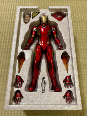【美品】ホットトイズ アイアンマン マーク46 MMS353-D16 Marvel Civil War Iron Man Mark XLVI MK 46 MMS353 D16 1/6 Hot Toys