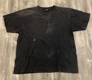 black distressed shirt