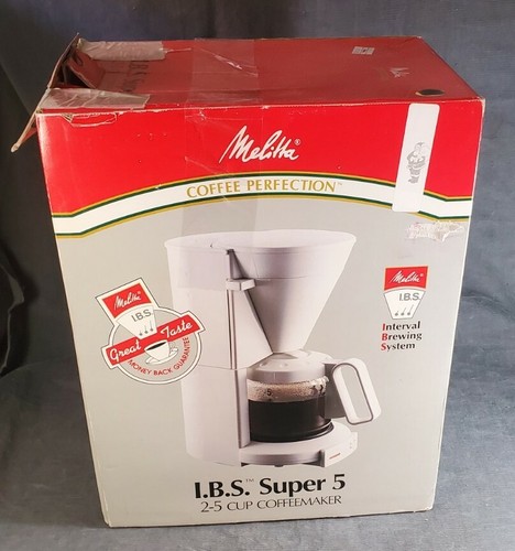 Vintage 1991 Melitta I.B.S. Super 5, 2 