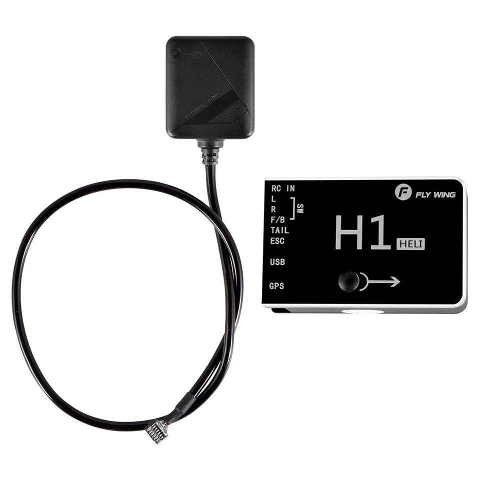 FLYWing H1 RC GPS Elicottero Flight Controller 6CH per FW2450L FW450 ALIGN T-REX - Immagine 4 di 4