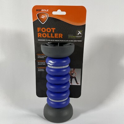 SofSole Foot Roller Trigger Point Aches Pains Arch Rolling Compression Muscle