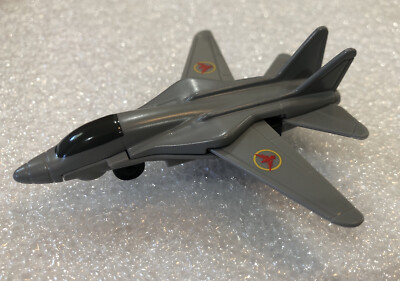 2020 Matchbox Top Gun Swing Wing Gray  Loose