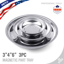 3pc Magnetic Part Holder Magnet parts Tray 6 ...