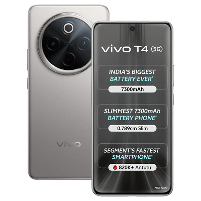 VIVO T4 (Phantom Grey 8GB 128GB Global Version Unlocked