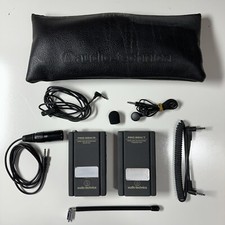 Audio-Technica Pro 88W/T  88W/R Microphone Transmitter  Receiver W Case