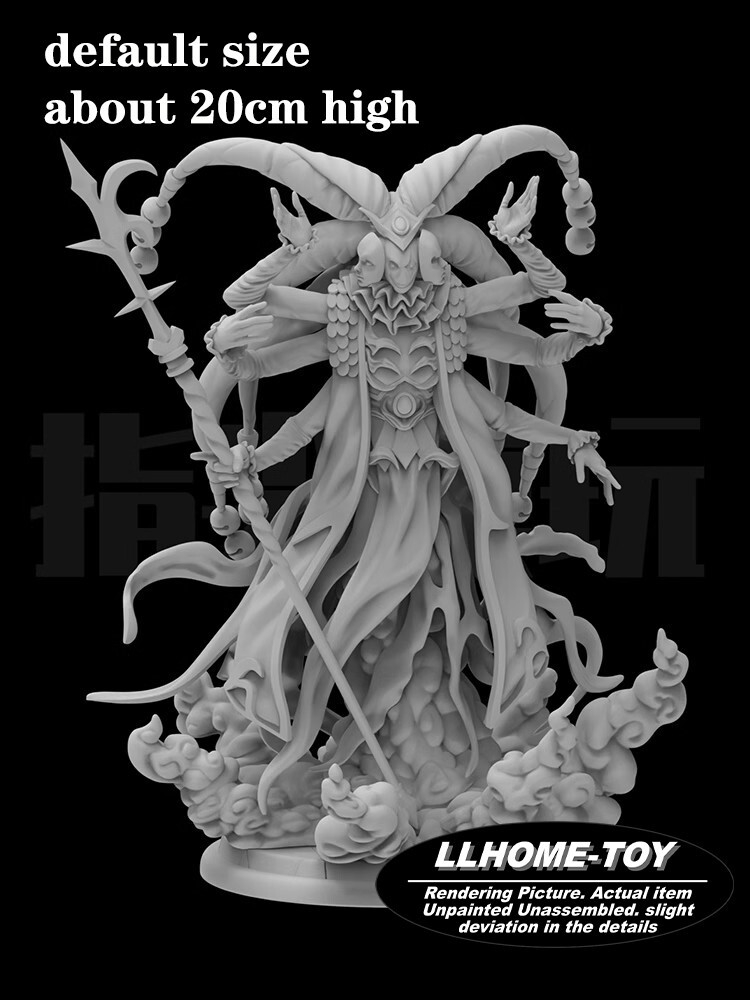 Anime FacesBearer Joker terrible Resin 3D Print GK Kit