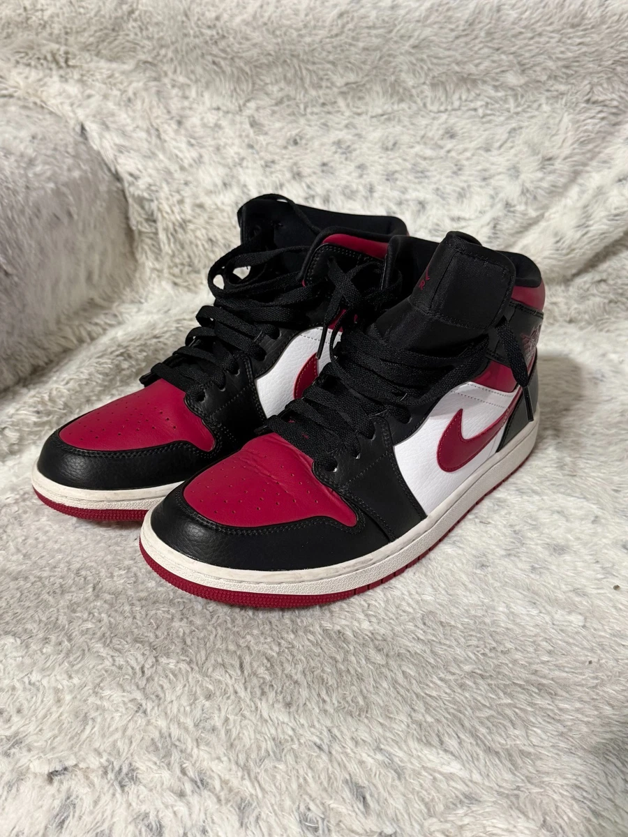 Jordan 1 Mid Bred Toe | eBay