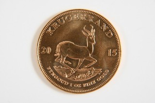 O44H01 Krugerrand 1 Unze Gold 999 Münze 2015 Südafrika