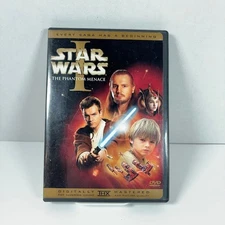 DVD Star Wars Episode I The Phantom Menace 2 Disc DVD Set Movie Film