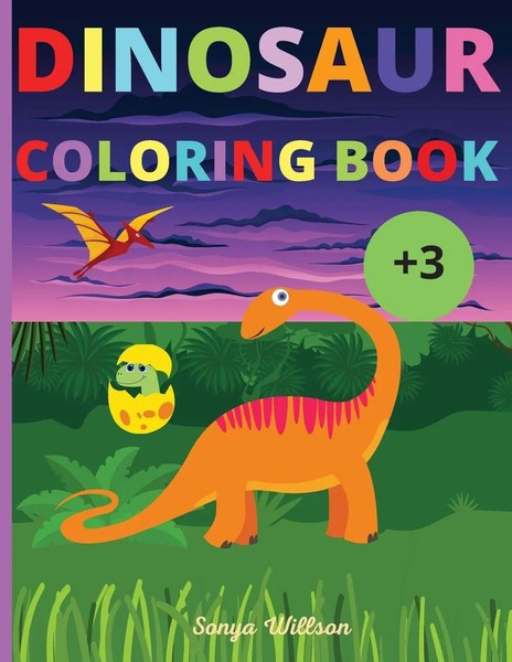 Ruth M. Ploof | Dinosaur Coloring Book | Taschenbuch | Englisch (2021)-image